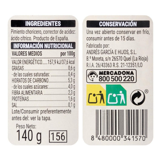 Choricero‑paprika püré