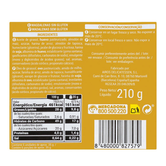 Gluténmentes muffinok