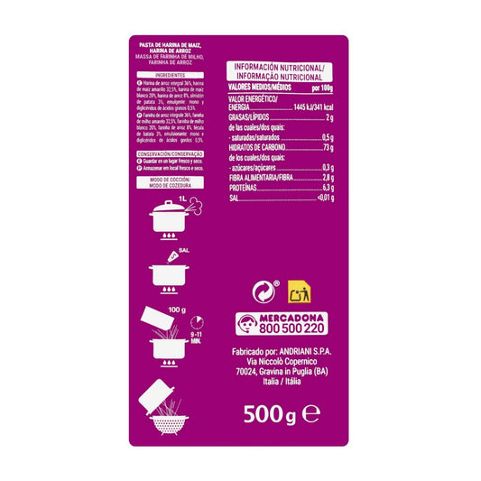 Gluténmentes spagetti tészta