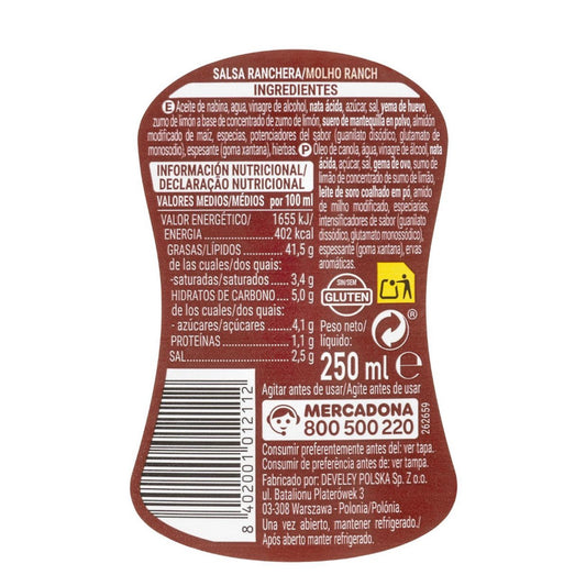 Krémes salátaöntet