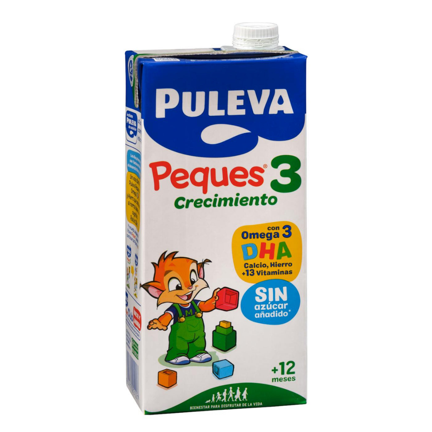 Növekedést támogató tejkeverék 12–36 hónaposoknak 6x1L Puleva