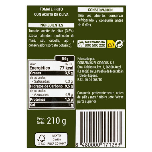 Paradicsompüré olíva olajjal 3x210g