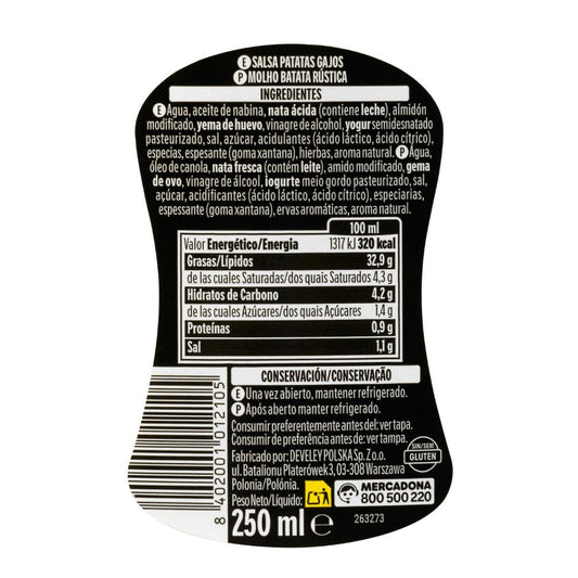 Rusztikus mártás sültburgonyához