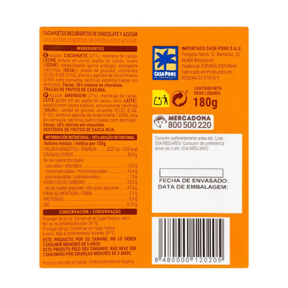 Choco iris színes mogyorós drazsé tejcsokoládéval bevonva