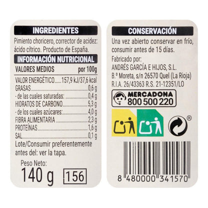 Choricero‑paprika püré