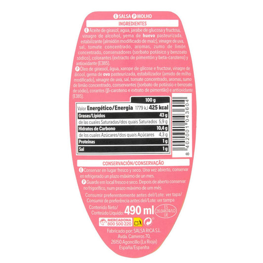 Cocktail salátaszósz – krémes, enyhén édeskés öntet