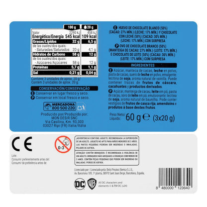 Csokitojás meglepetéssel DC