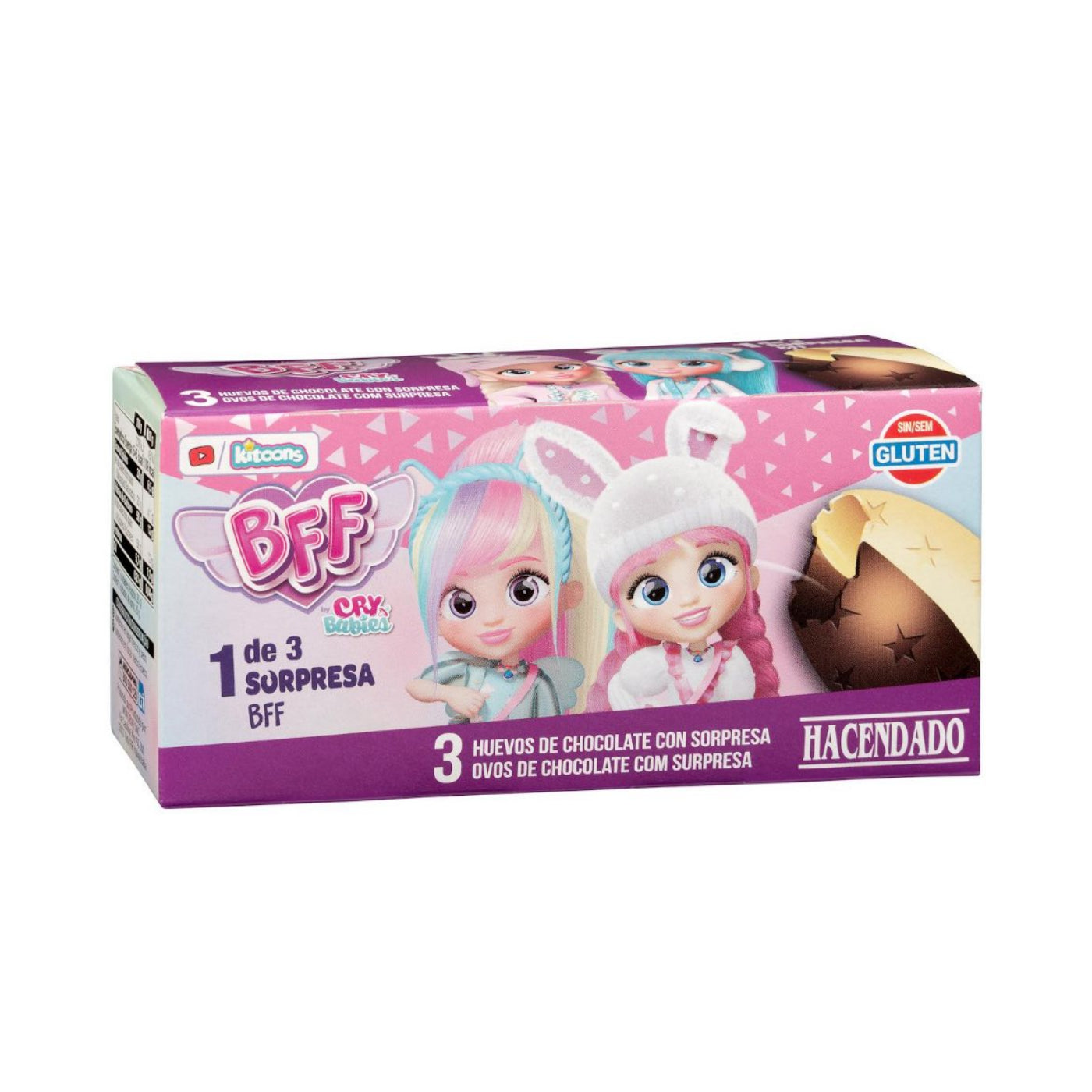 Csokitojás meglepetéssel BFF