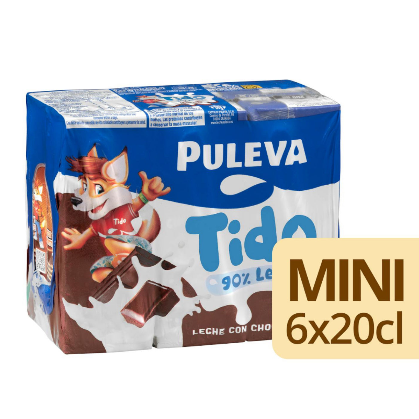 Csokoládés tejturmix 90% tejjel 6x200ml Puleva