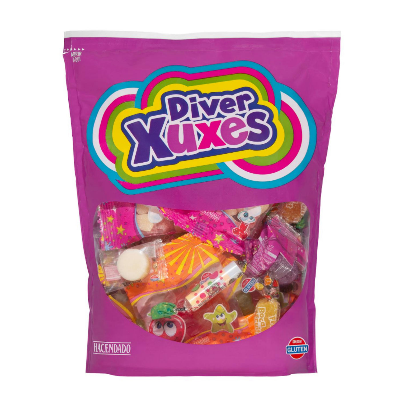 Diver Xuxes egyenként csomagolt édességválogatás