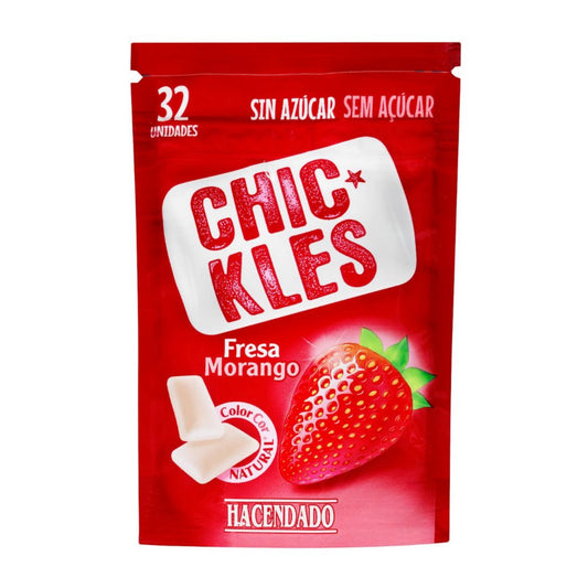 Glutén- és cukormentes epres rágógumi