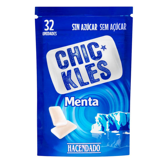 Glutén- és cukormentes extra erős mentolos rágó