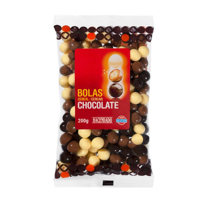 Csokoládés gabonagolyók – ét-, tej- és fehér csokoládéval bevonva