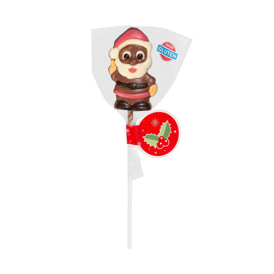 Gluténmentes karácsonyi pálcikás tejcsoki mikulás