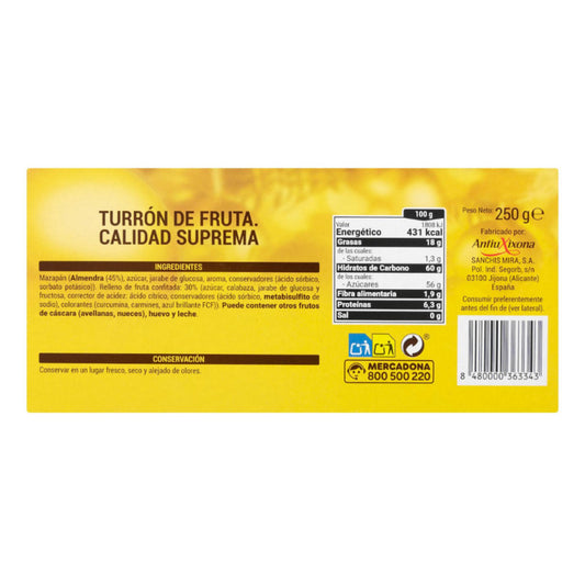 Gyümölcsös nugát