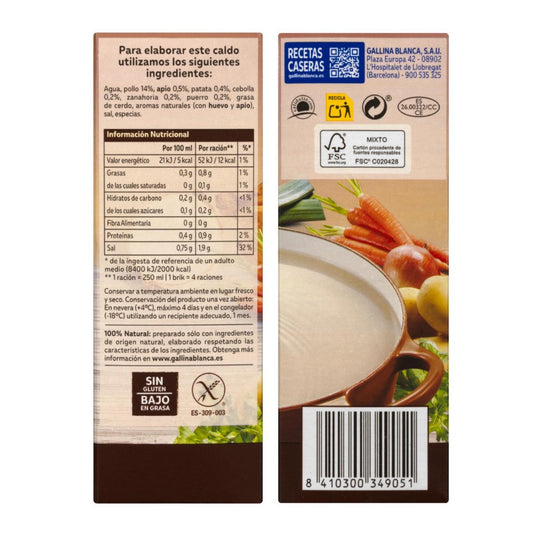 Házijellegű csirkehús alaplé