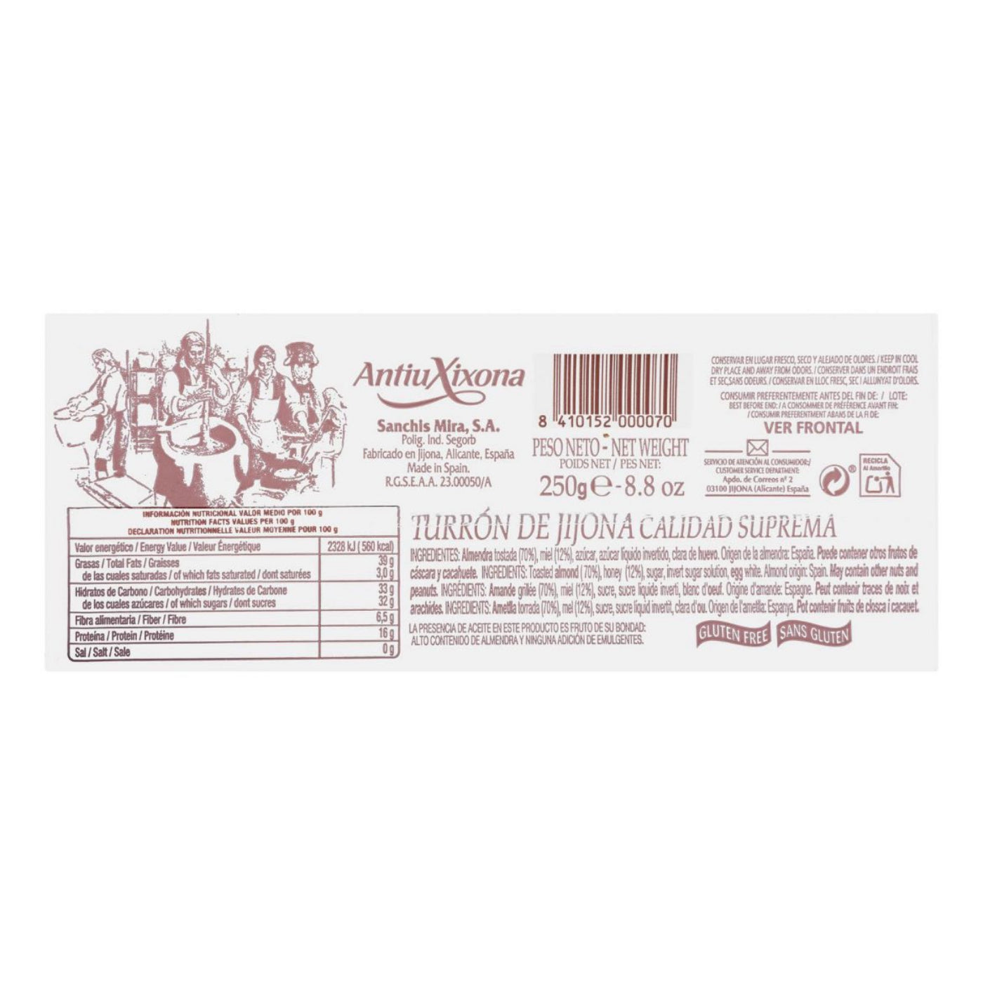 Jijona-i puha nugát – Antiu Xixona