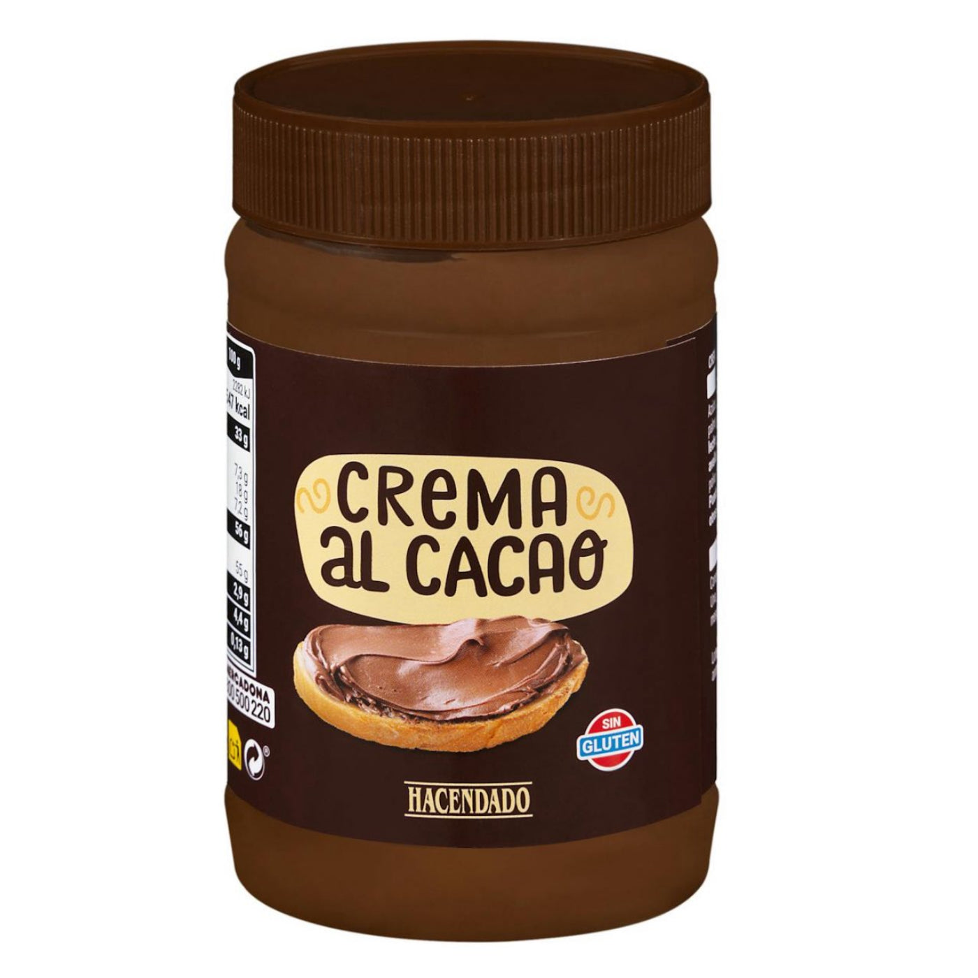 Kakaós mogyorókrém 500g Hacendado