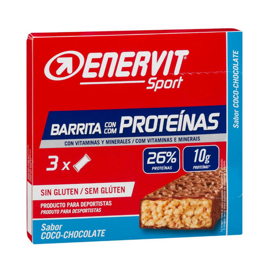 Kókuszos-csokis fehérjeszelet