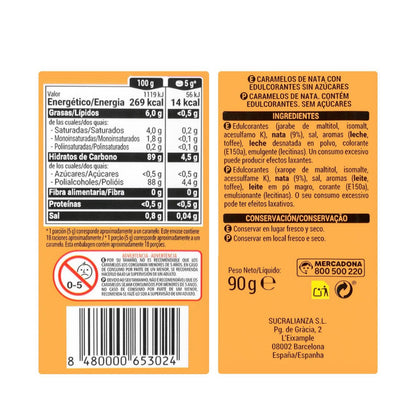 Krémcukorka 0% hozzáadott cukor