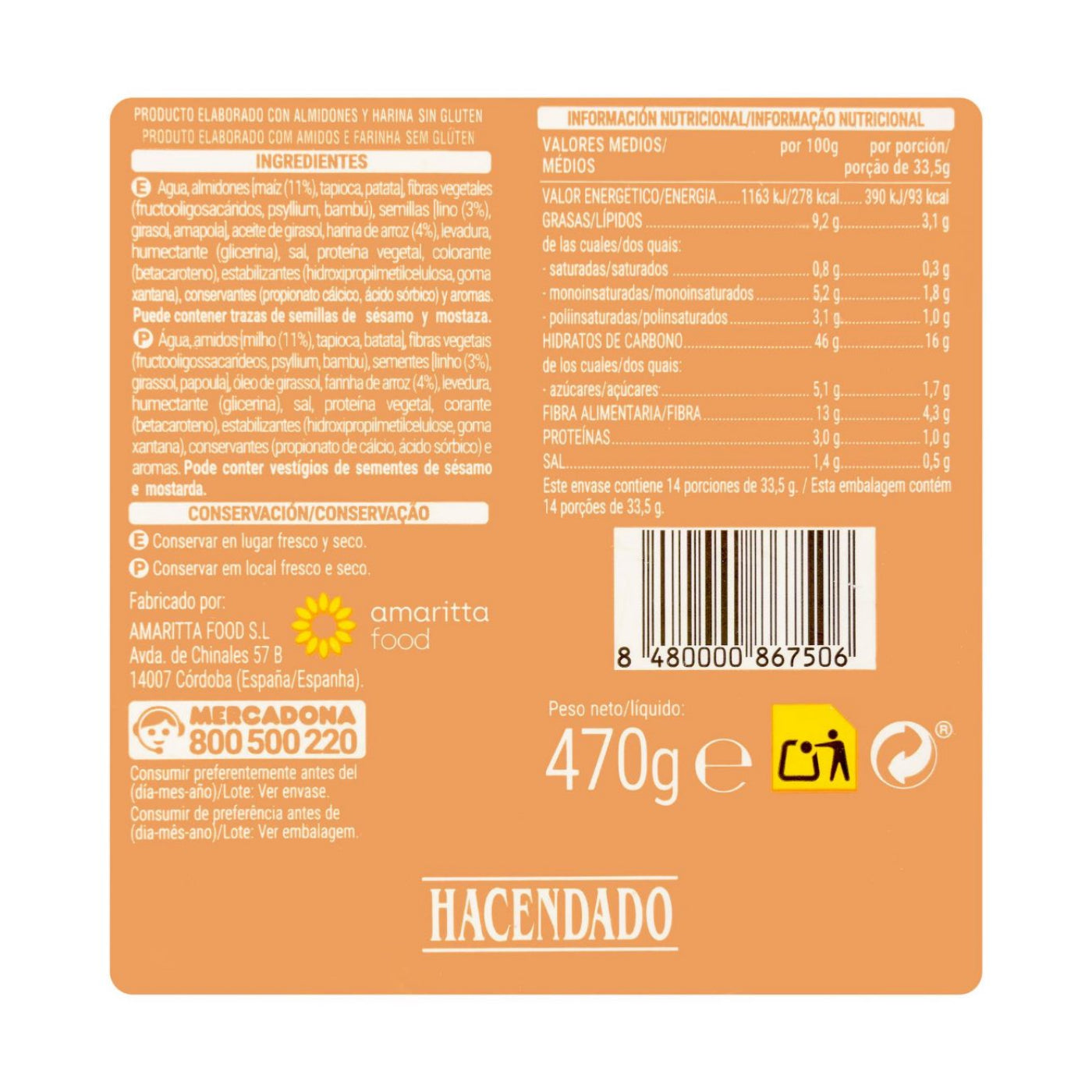 Magvas szeletelt kenyér