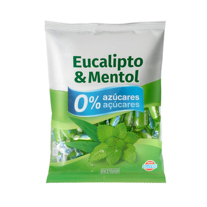 Mentolos-eukaliptusz cukorka 0% hozzáadott cukor
