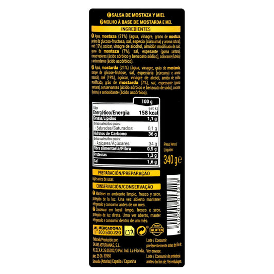 Mézes-mustáros szósz