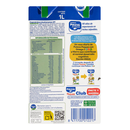 Növekedést támogató tejkeverék 12–36 hónaposoknak 1L Puleva