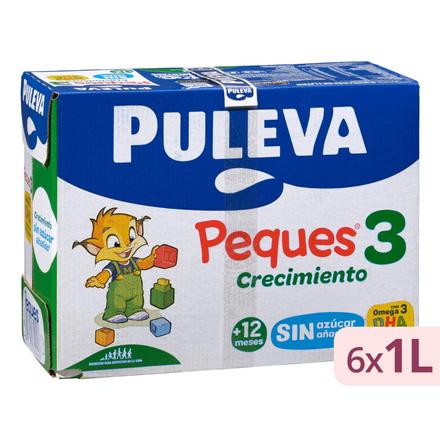 Növekedést támogató tejkeverék 12–36 hónaposoknak 6x1L Puleva