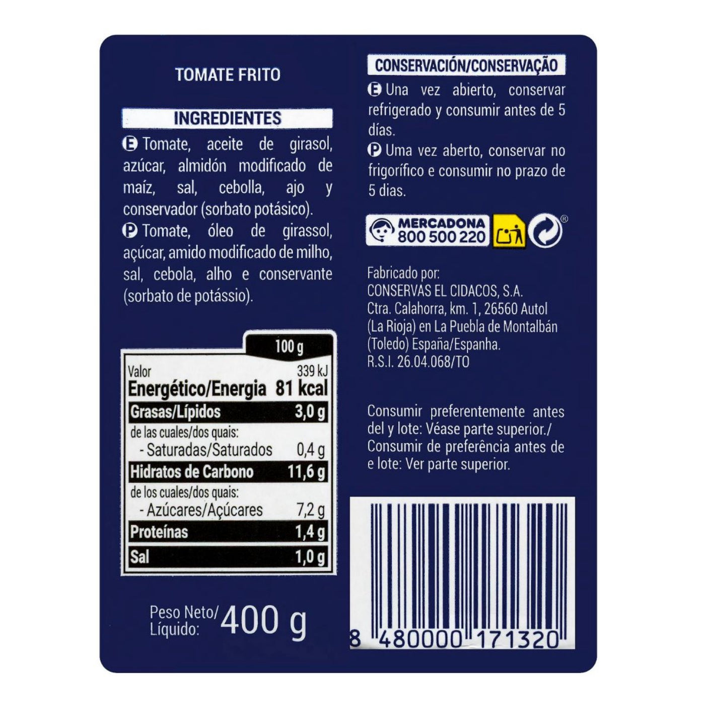 Paradicsompüré 3x400g