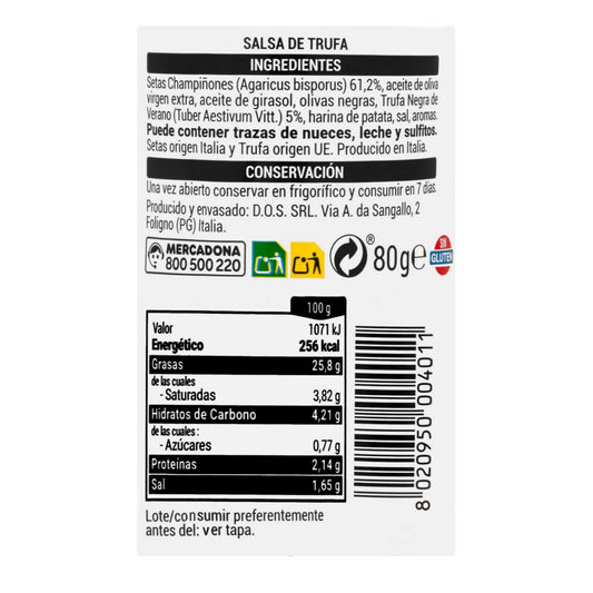 Prémium fekete szarvasgombás mártás