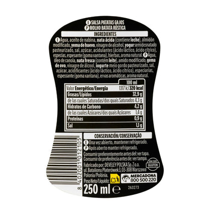 Rusztikus mártás sültburgonyához