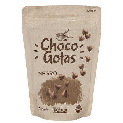 Sütéshez és olvasztáshoz étcsokoládé cseppek 250g Hacendado