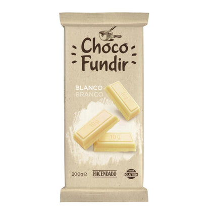 Sütéshez és olvasztáshoz fehércsokoládé 200g Hacendado