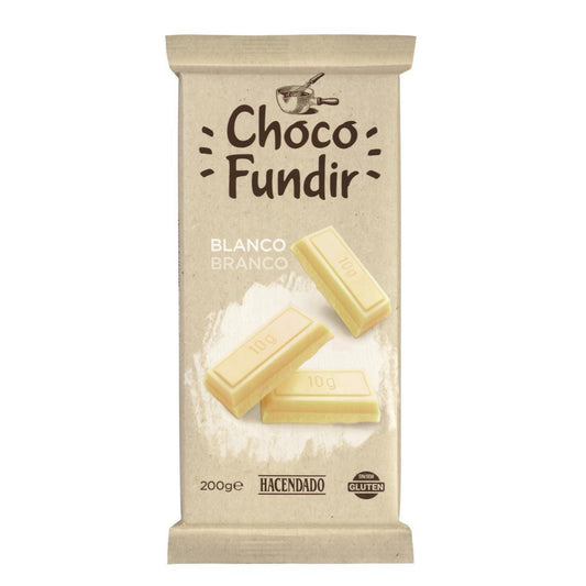 Sütéshez és olvasztáshoz fehércsokoládé 200g Hacendado